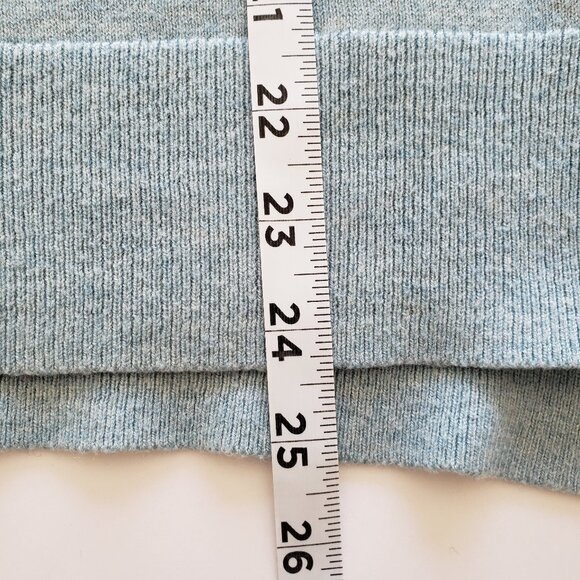 GAP Womens Sweater Small Green Blue Long Sleeve Boat Neck Pull Over Lightweight - Picture 9 of 13
